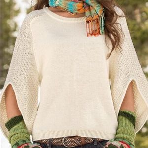 Cream colored Sundance sweater